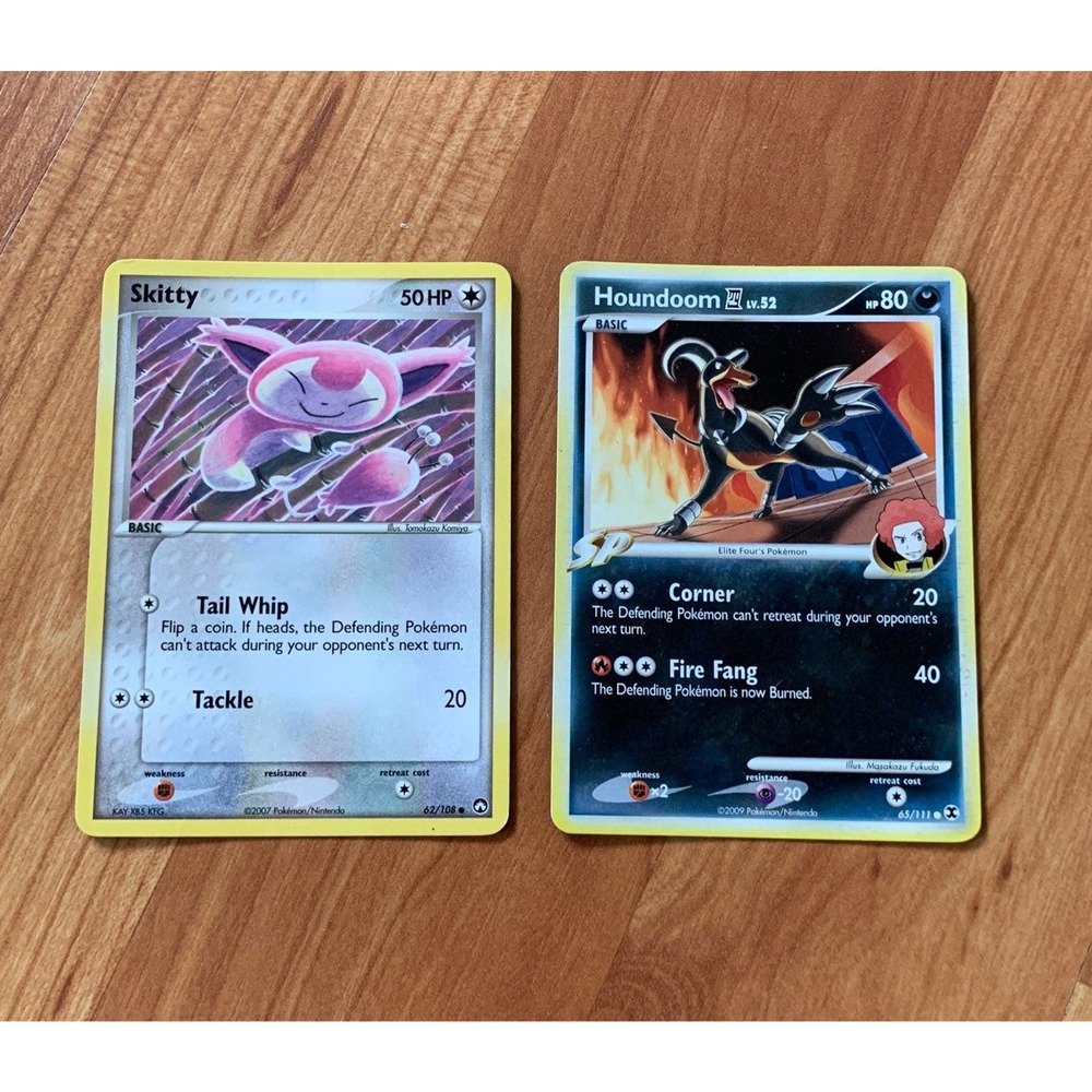 Skitty‎ and Houndoom Pokemon Cards
